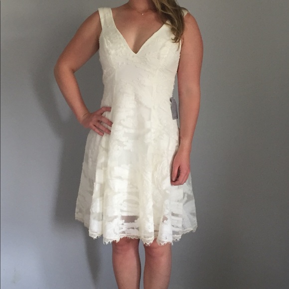 Fit & Flare Illusion Dress - Picture 6 of 7